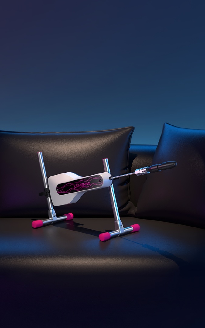 Lovense Mini Machine – regulacja kąta i wysokości do pozycji na brzuchu